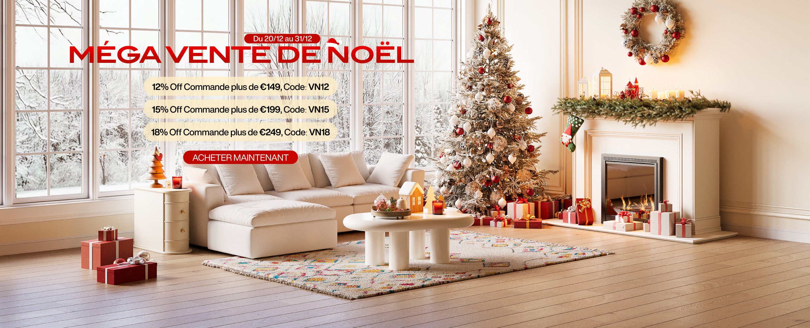Sonnez la cloche des économies : soldes de Noël 2024 de Tribesigns