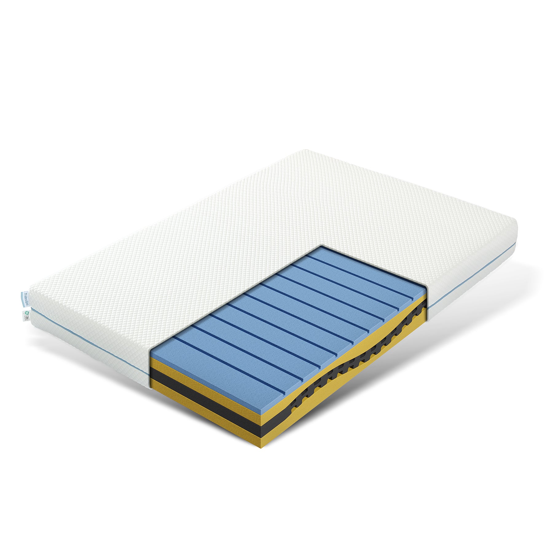 Tribesigns Matelas 90x200 cm, Épaisseur 20 cm, Matelas en Mousse à Mémoire de Forme