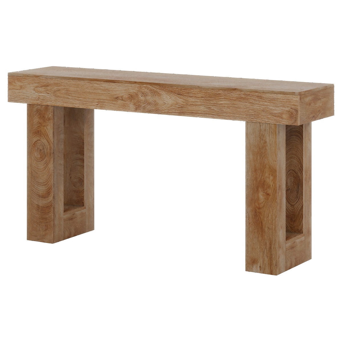 Tribesigns Table console de 160 cm, Table d'entrée de style ferme en bois