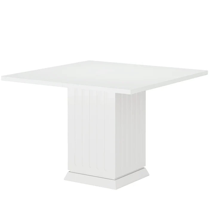 Tribesigns Table à manger de 90 cm, Table de cuisine carrée moderne pour 4 personnes
