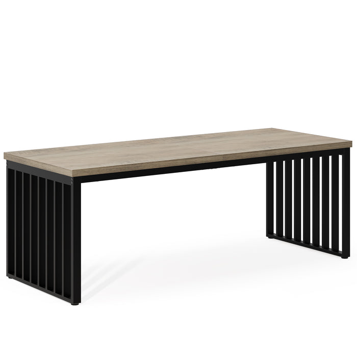 Tribesigns Bureau 180 cm, Bureau d'ordinateur Table de conférence