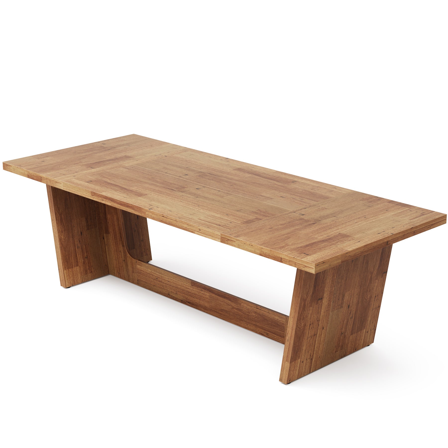 Tribesigns Table de salle à manger industrielle, Table à manger pour 6 à 8 personnes