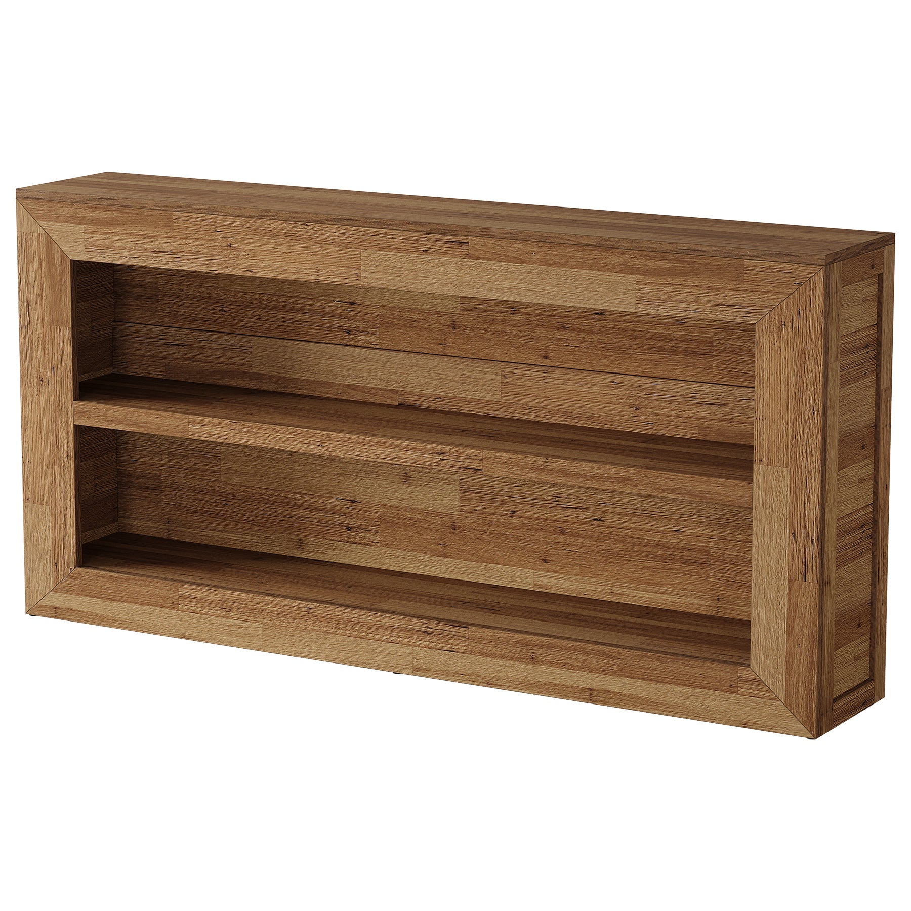 Tribesigns Console 160 cm à 2 étagères, Table d'entrée étroite de style champêtre pour salon et hall d'entrée
