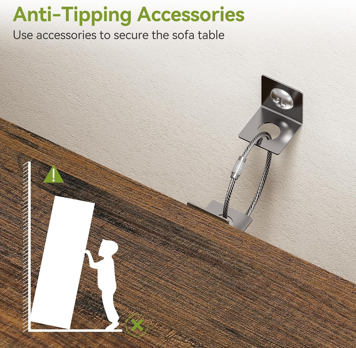 Tribesigns Console de 105 cm avec rangement, idéale pour l'entrée, Table basse étroite à placer derrière le canapé