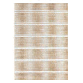 Tribesigns Tapis lavable à poils ras, 160 x 230 cm & 200x300 cm Ultra-fin, Design rayé style ferme 3
