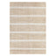 Tribesigns Tapis lavable à poils ras, 160 x 230 cm & 200x300 cm Ultra-fin, Design rayé style ferme