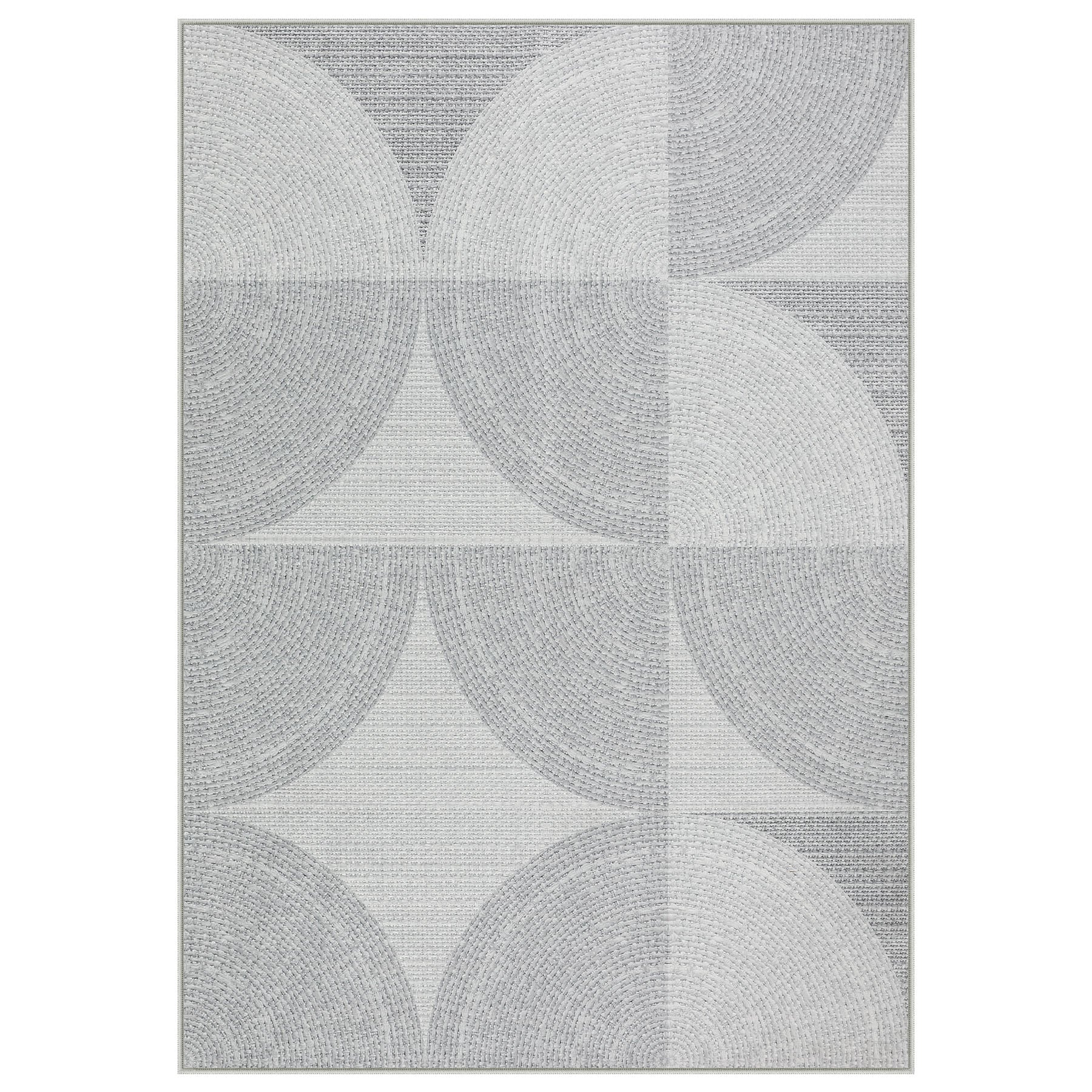 Tribesigns Tapis géométrique 160 x 230cm 200 x 300 cm, Tapis moderne minimaliste à poils courts