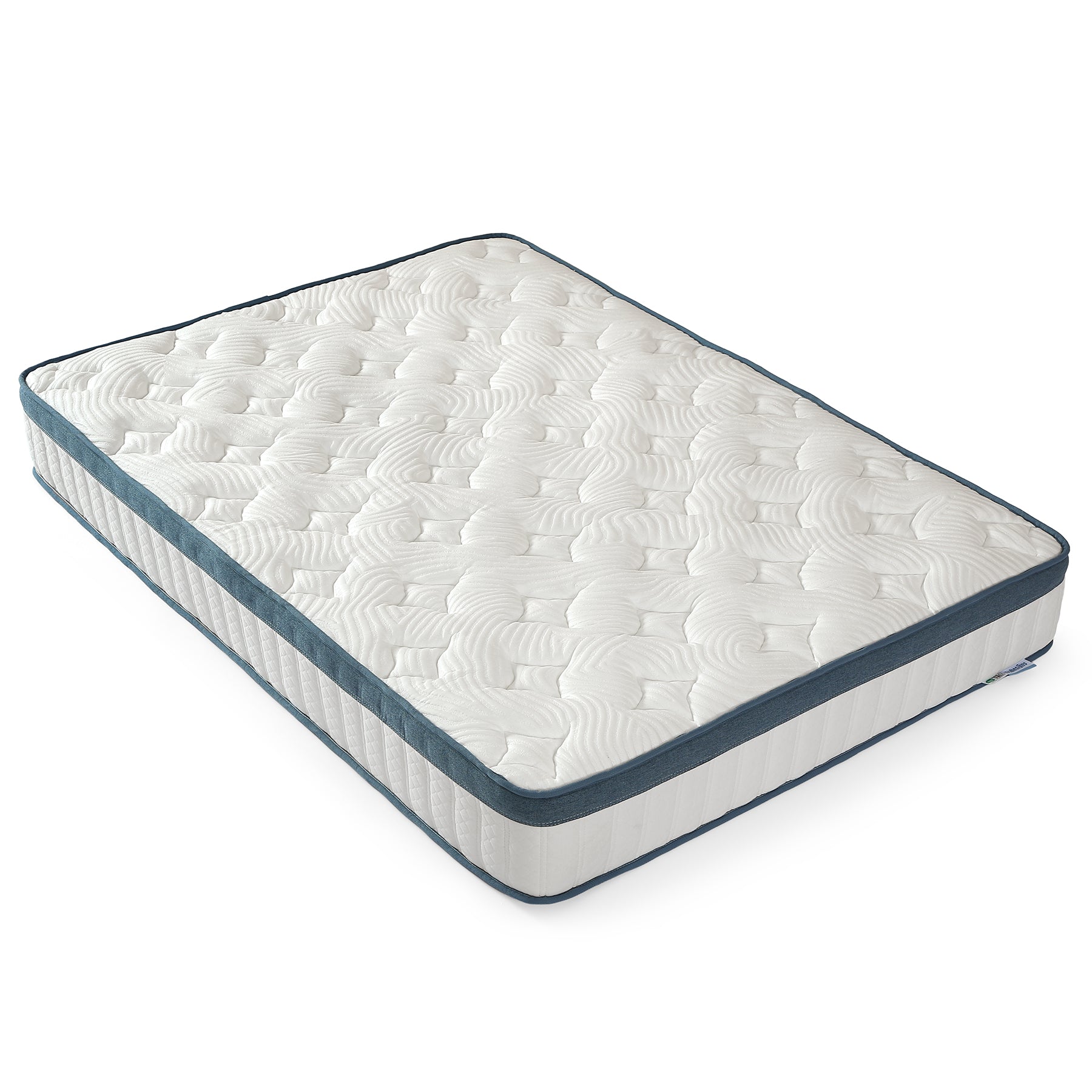 Tribesigns Matelas, Hauteur 25 cm, Matelas à Ressorts ensachés dureté Moyenne H3, Matelas orthopédique 7 Zones certifié Oeko-TEX