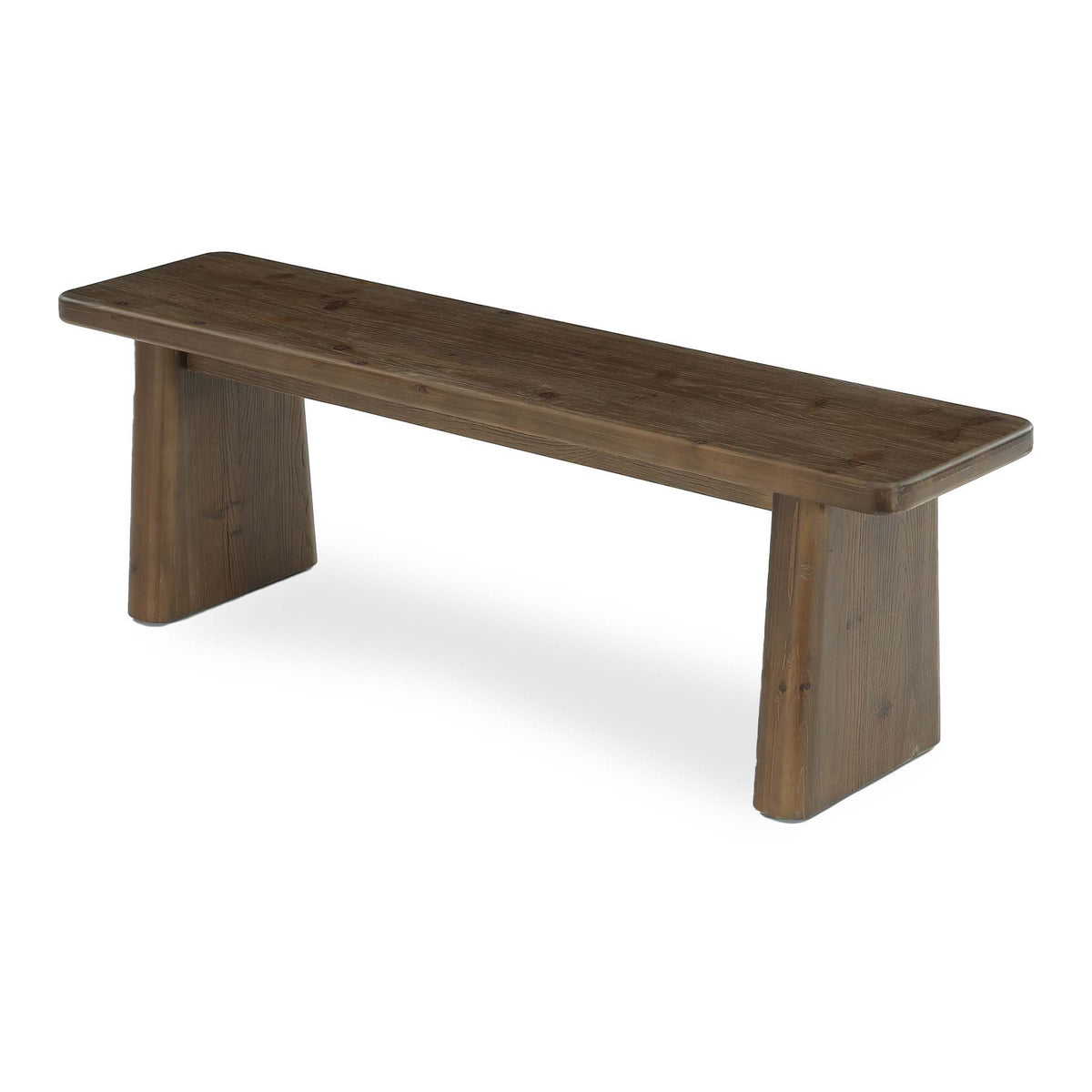 Tribesigns Banc à chaussures de 140 cm en bois massif, Banc pour 2 à 3 personnes de style champêtre