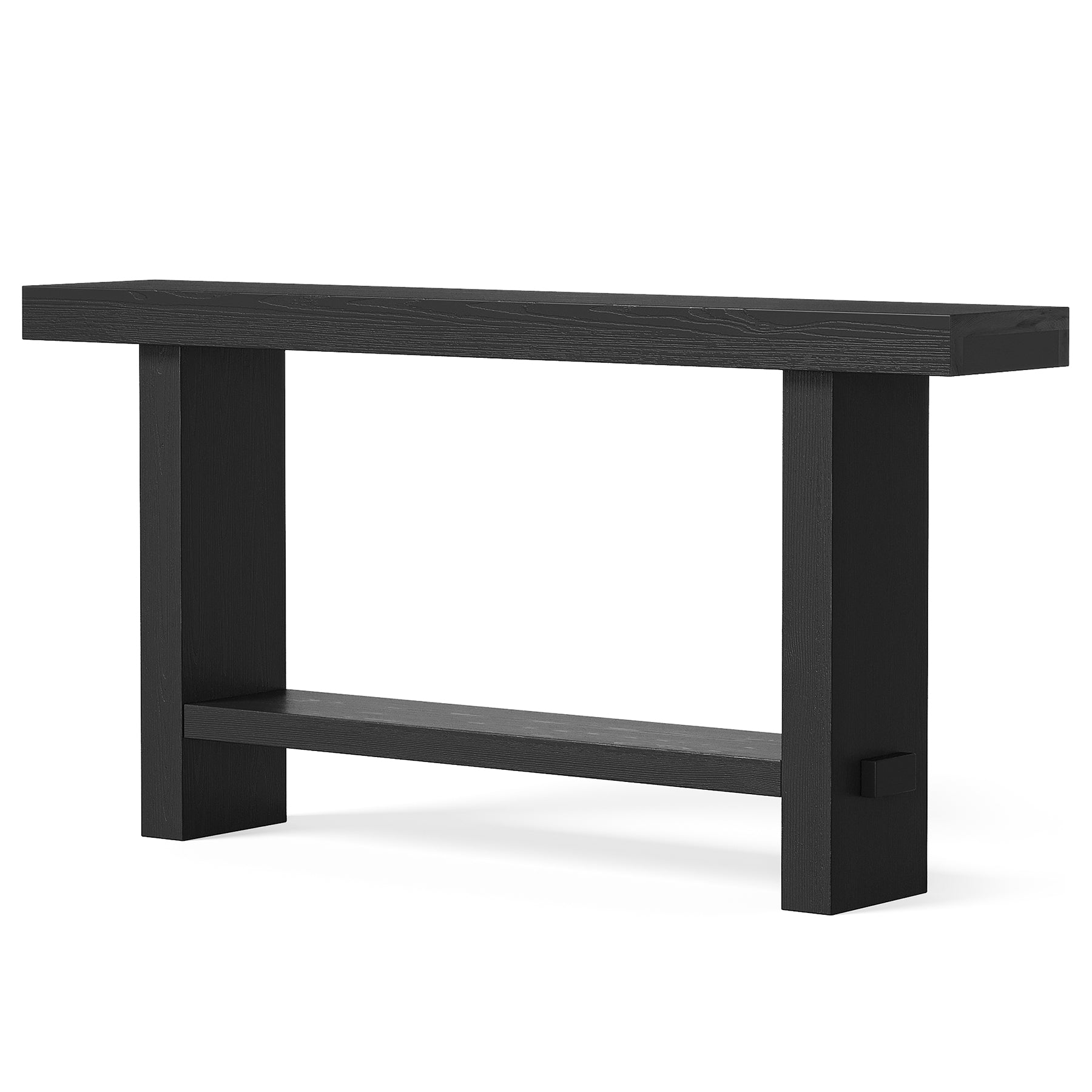 Tribesigns Table console extra longue avec plateau élargi et double base stable pour salon