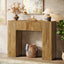 Tribesigns Table console avec tiroirs, Table d'appoint étroite Table de couloir pour petits espaces