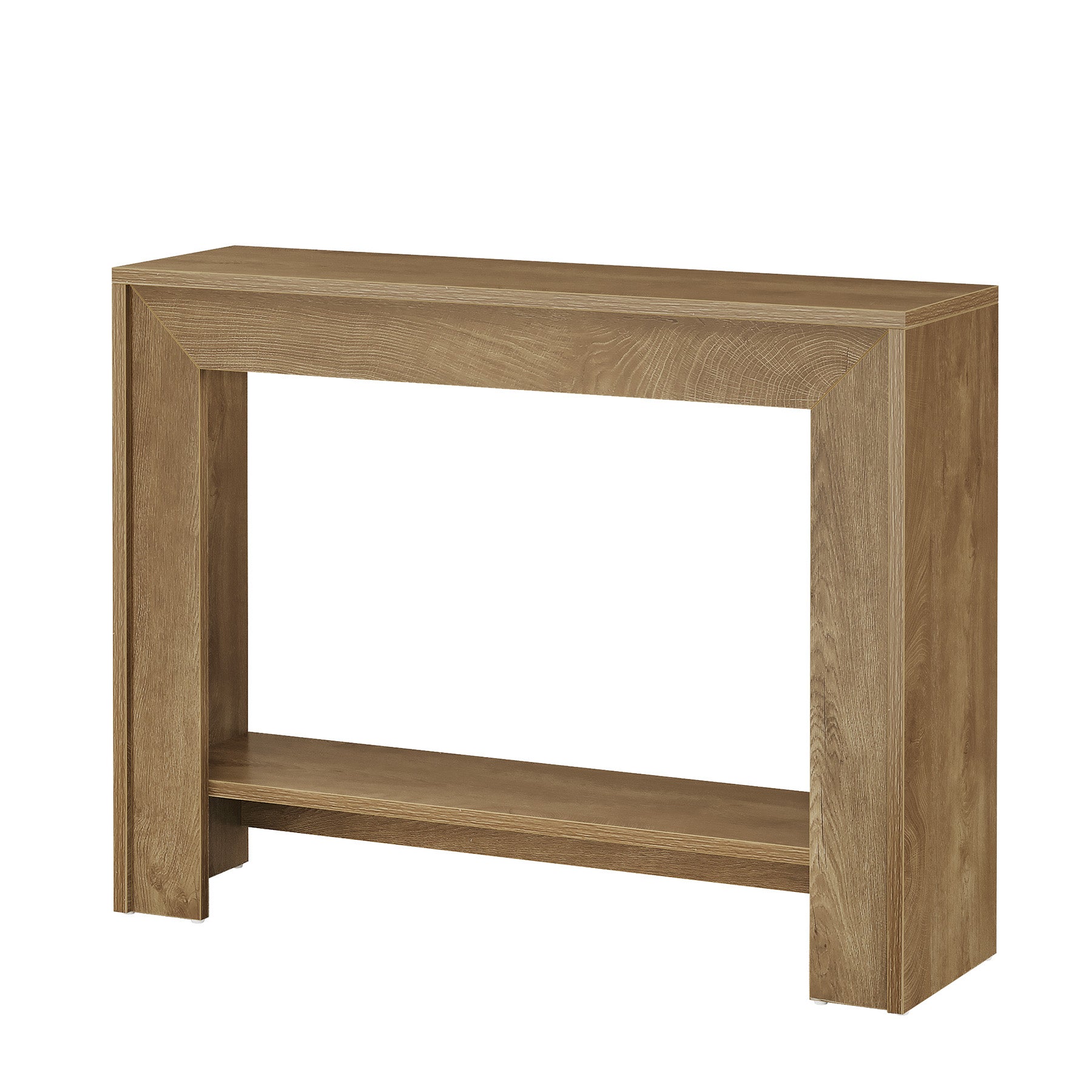 Tribesigns Console étroite avec rangement ouvert, 105 x 30 x 80 cm, Idéale pour l'entrée et le salon