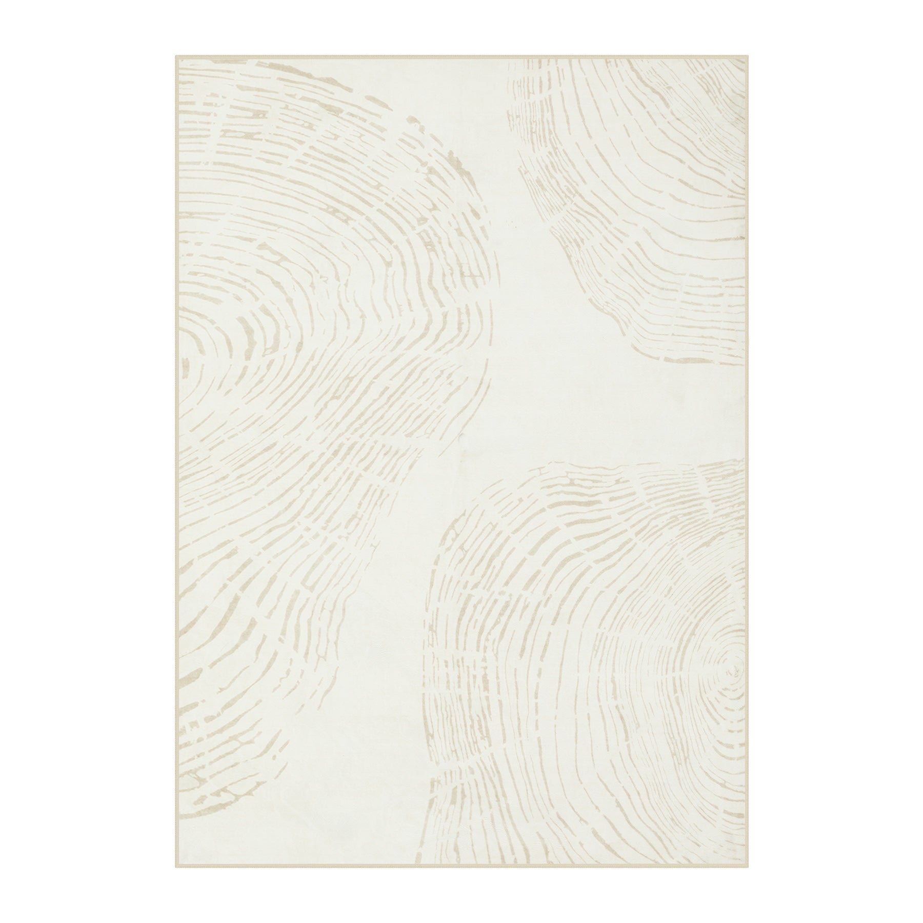 Tribesigns Tapis de salon lavable , Motif abstrait poils ras doux, Style bohème minimaliste, antidérapant