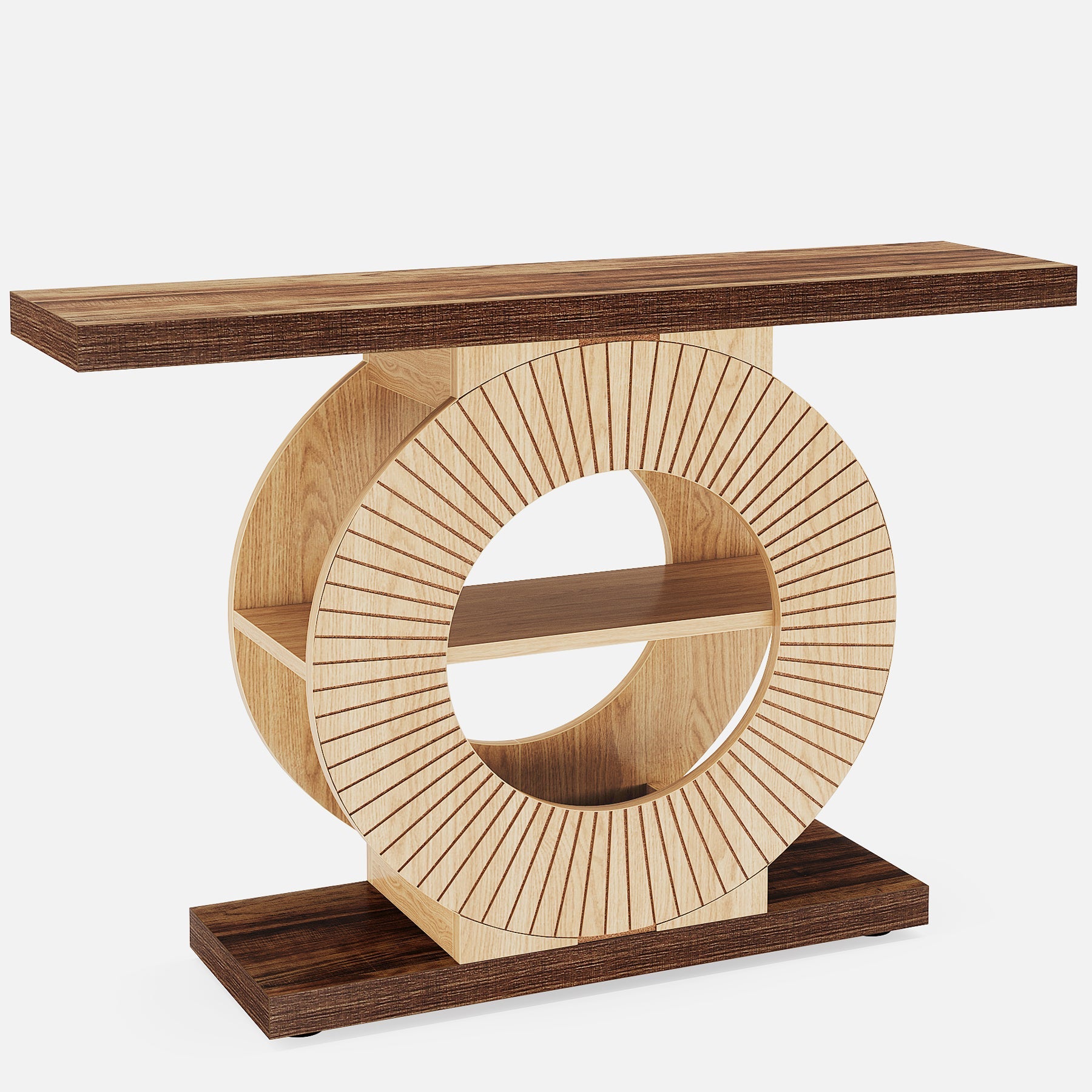 Tribesigns Console, Table d'appoint d'entrée Table de canapé avec rangement