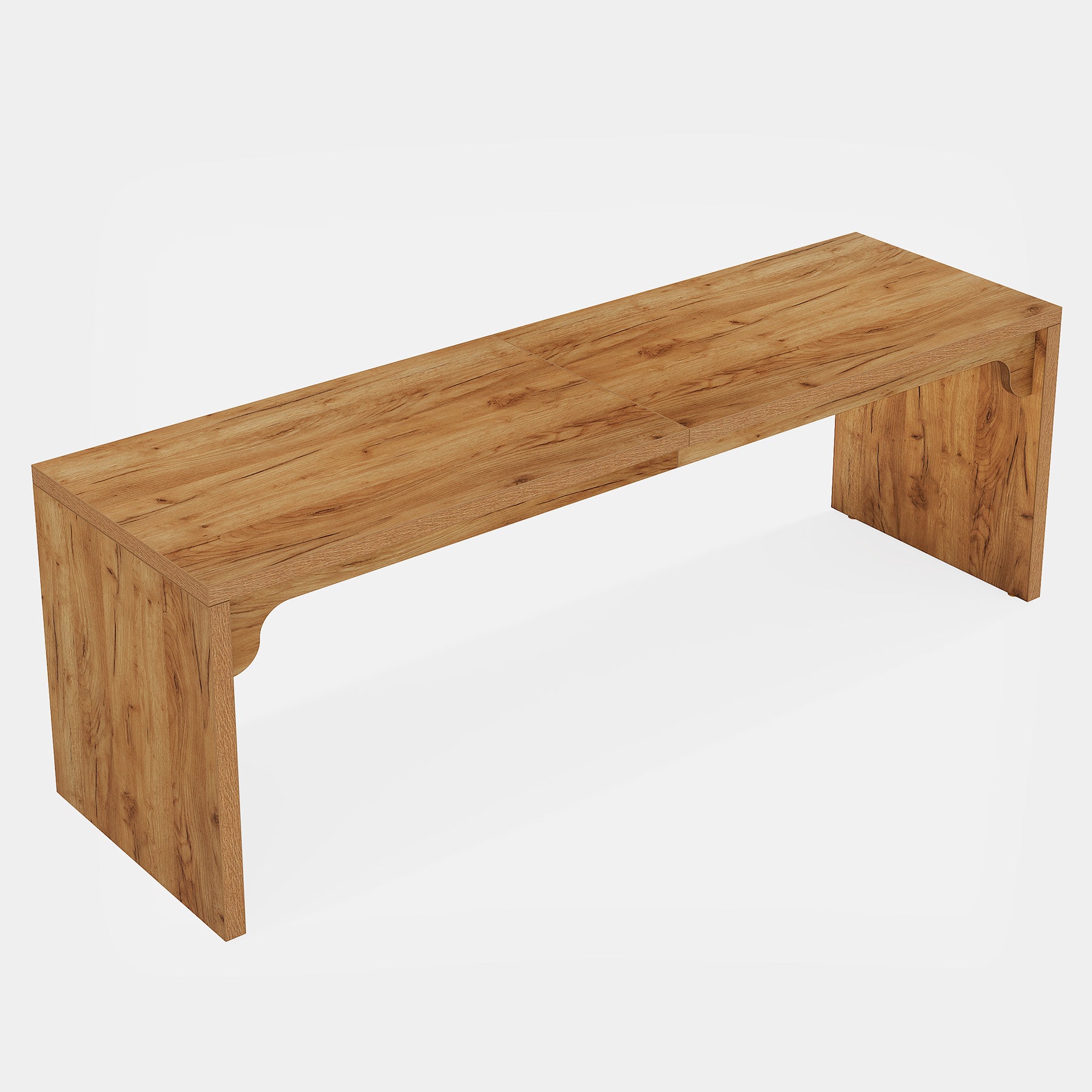Tribesigns Table à manger 180 cm Table à manger de cuisine moderne avec base robuste