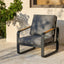 Tribesigns Fauteuil de jardin avec coussins, Chaise de patio en aluminium pour balcon ou jardin