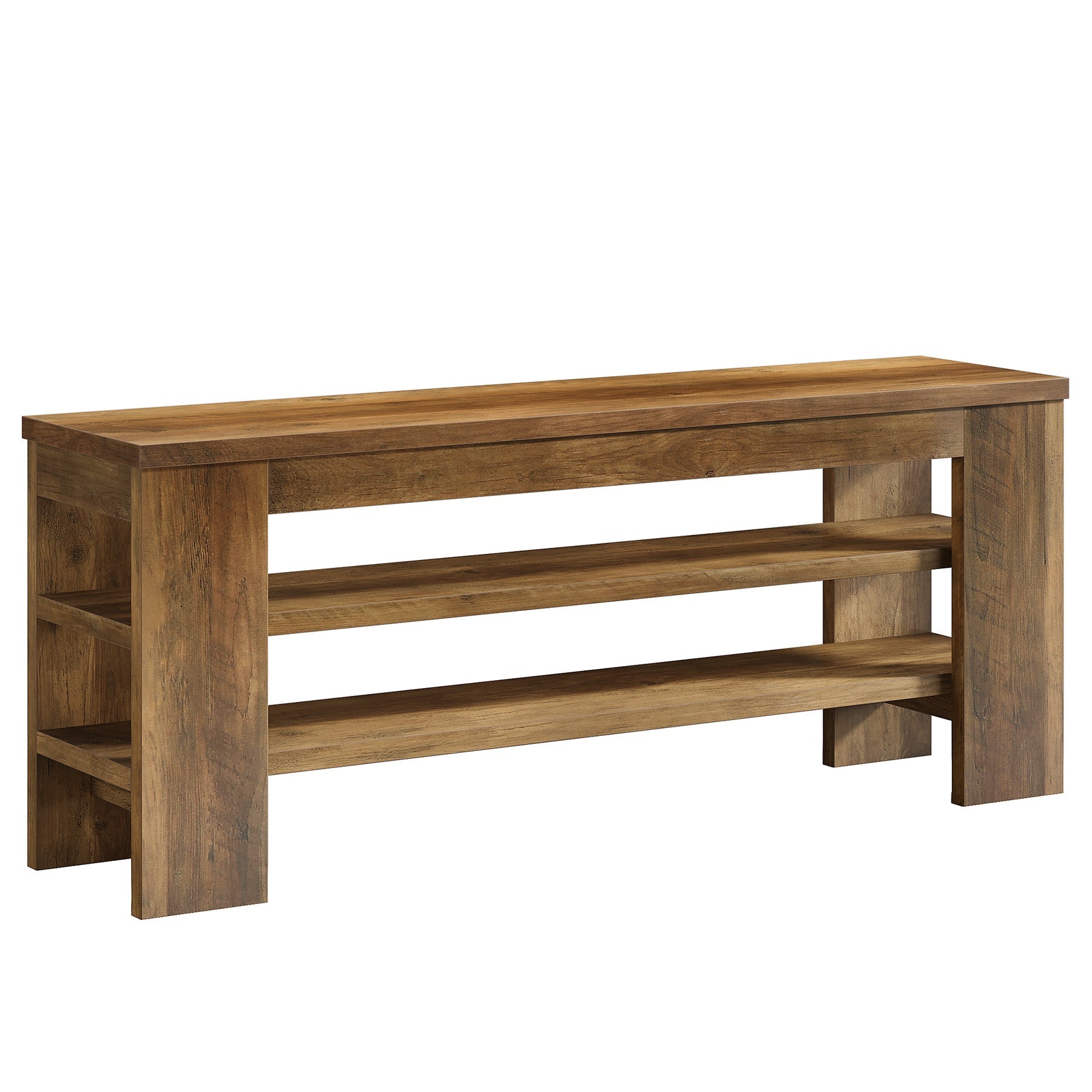 47.2" TV Stand, Entertainment Center with Open Storage for TVs up to 55"