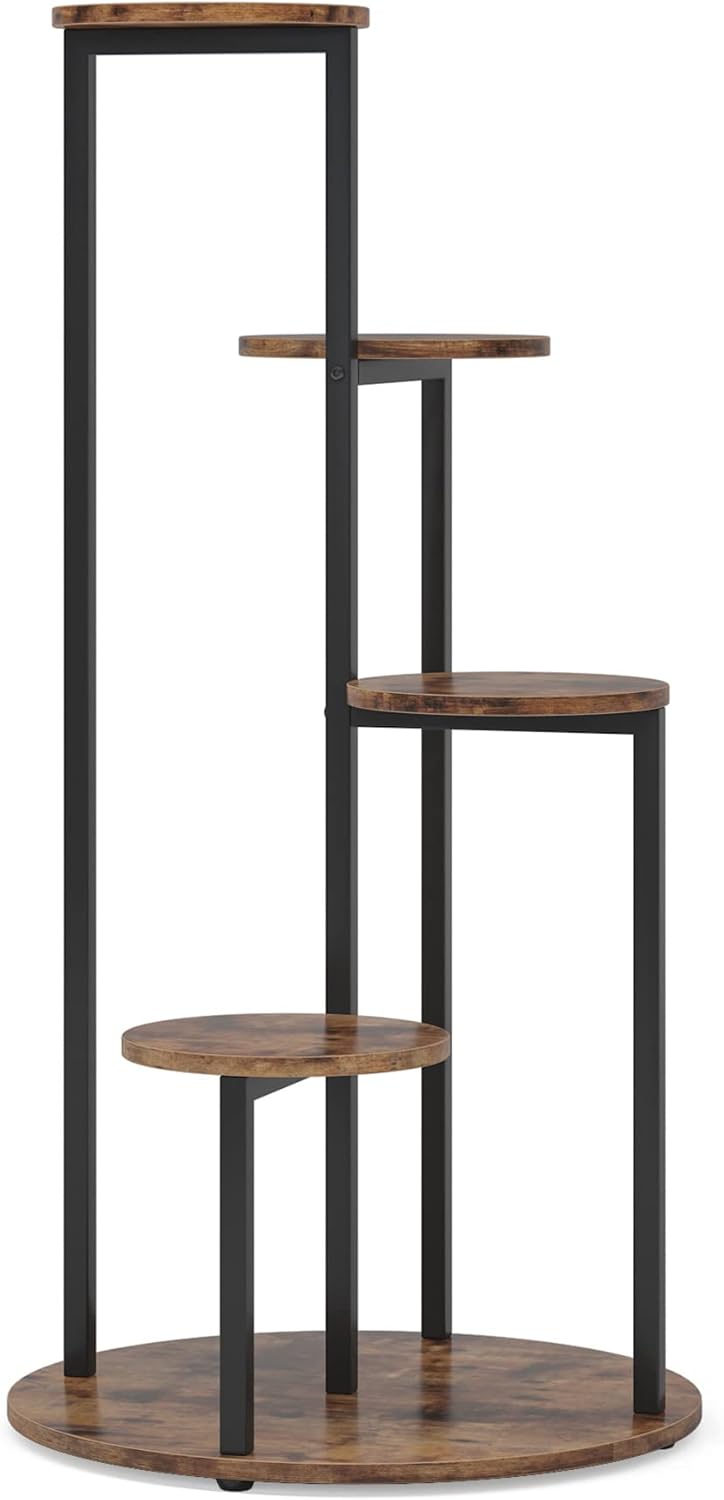 Tribesigns Support de plante, Étagère pour plantes interieur support jardinière décoratif