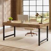 Tribesigns Bureau de direction de 140 cm, Bureau d'ordinateur simple pour le bureau à domicile 3