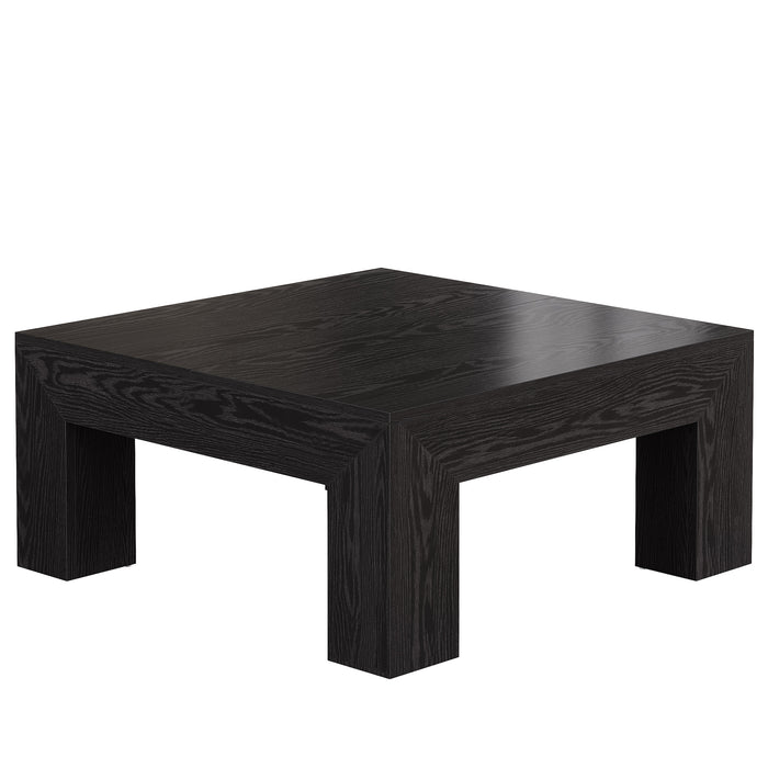Tribesigns Table Basse Carrée pour Salon 100 x 100 x 50 cm, Table de Salon Bois Table d'appoint Farmhouse