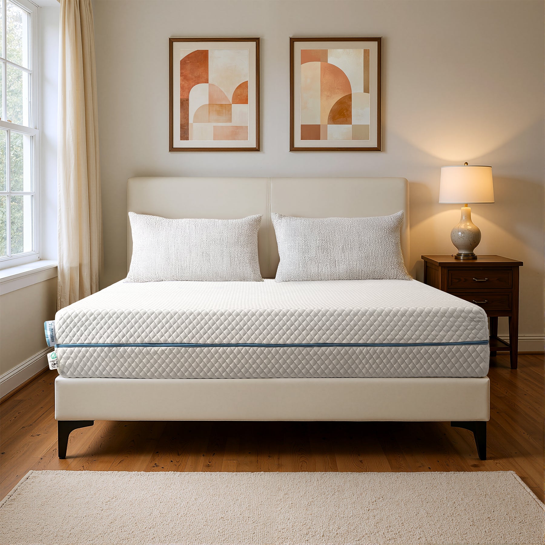Tribesigns Matelas 90x200 cm, Épaisseur 20 cm, Matelas en Mousse à Mémoire de Forme
