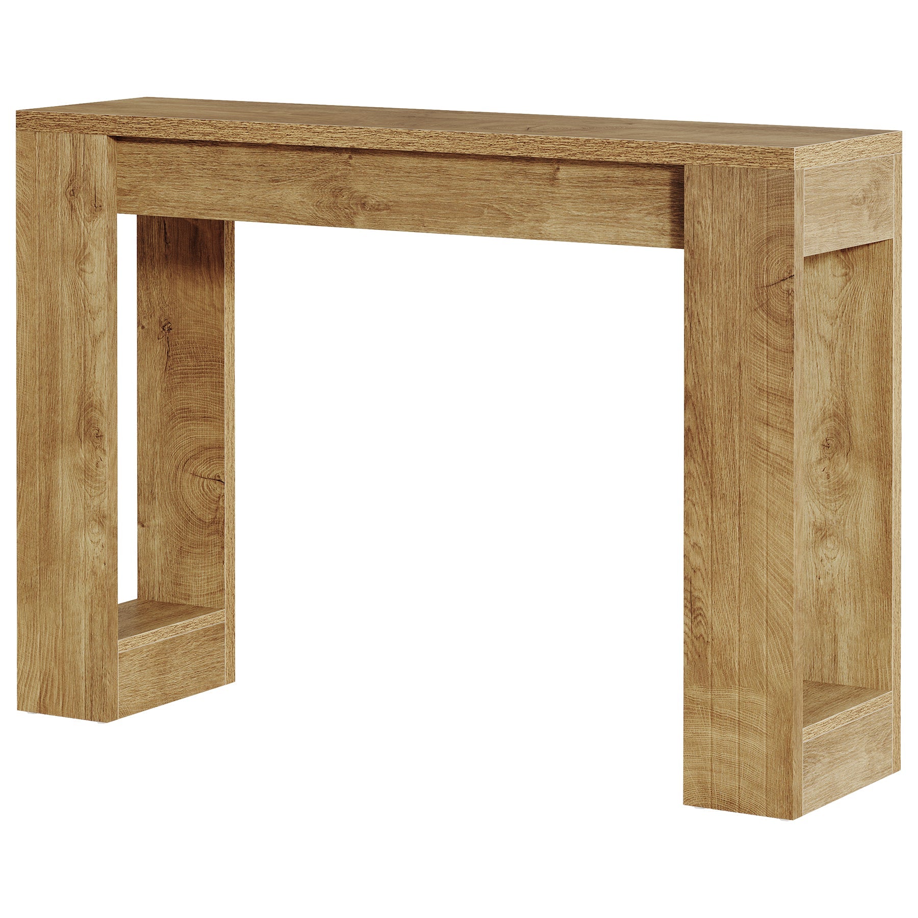 Tribesigns Console étroite de 105 cm, Table d'entrée rustique pour couloir et salon