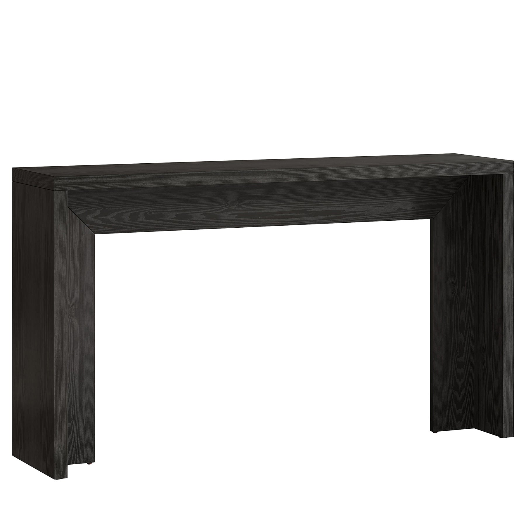 Table console rustique de 140 cm, Table de canapé de ferme Table d'entrée