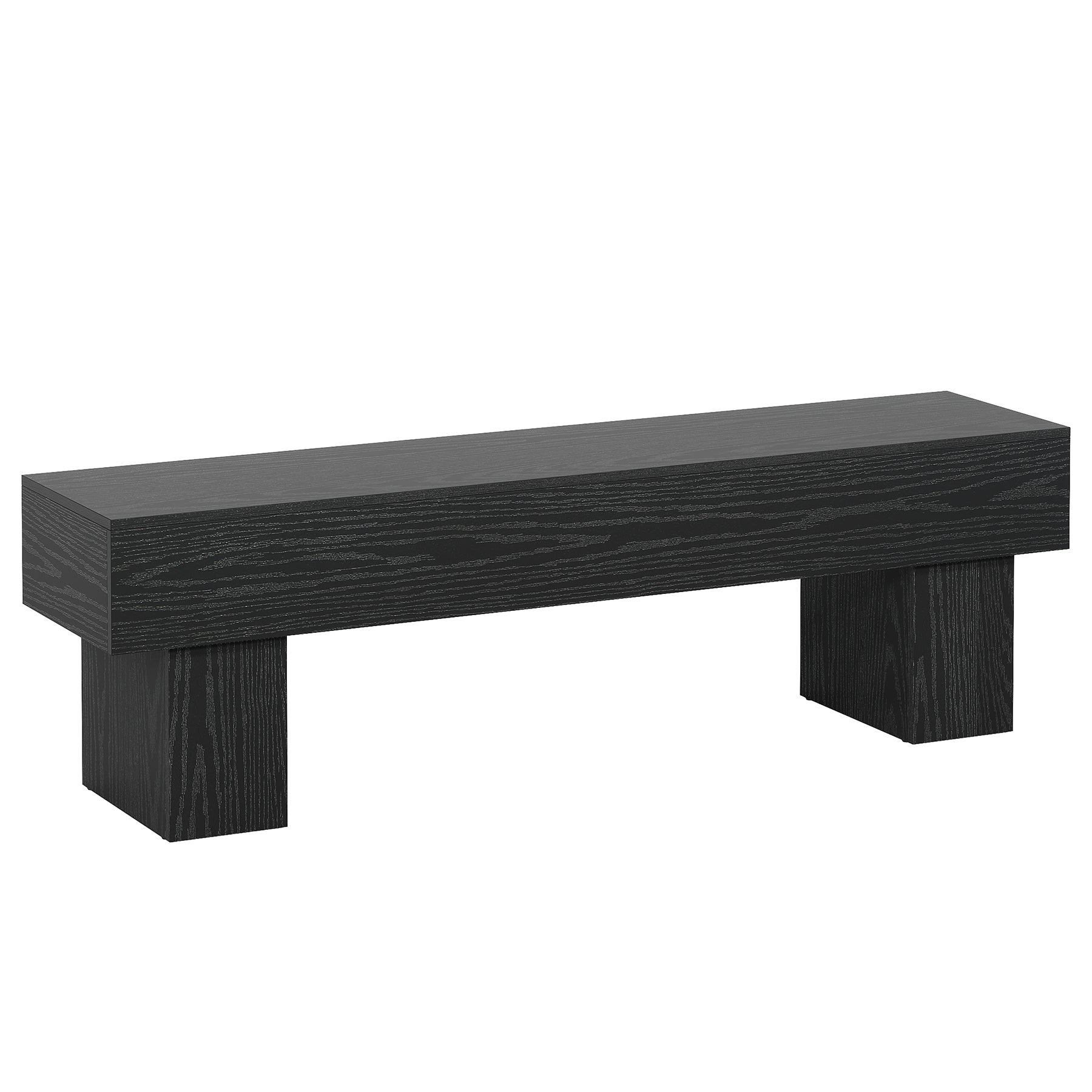 Tribesigns Meuble TV 160 cm, Centre multimédia style ferme pour salon et télévision