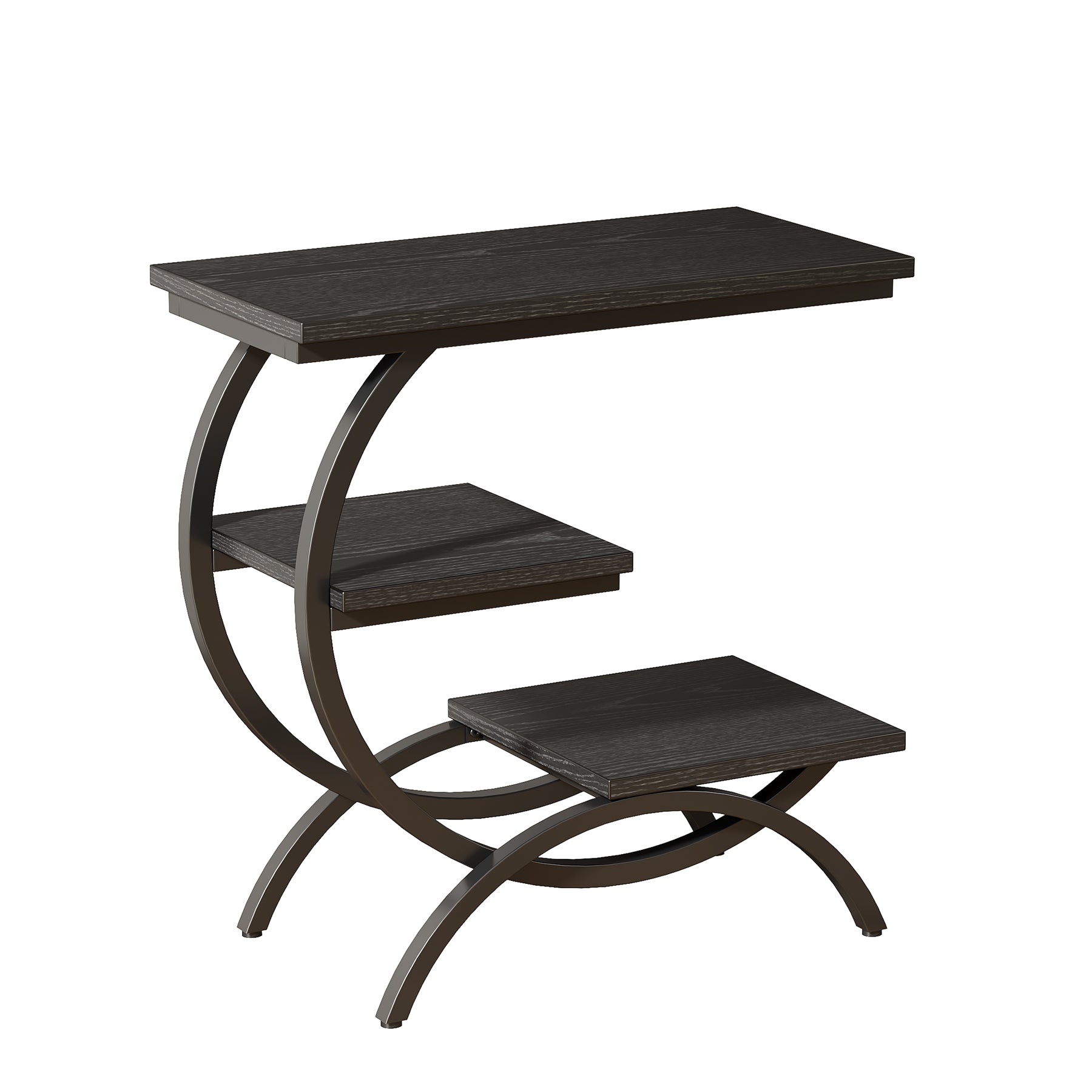 Tribesigns Table d'appoint C, Console de canapé avec rangement Table Basse à café