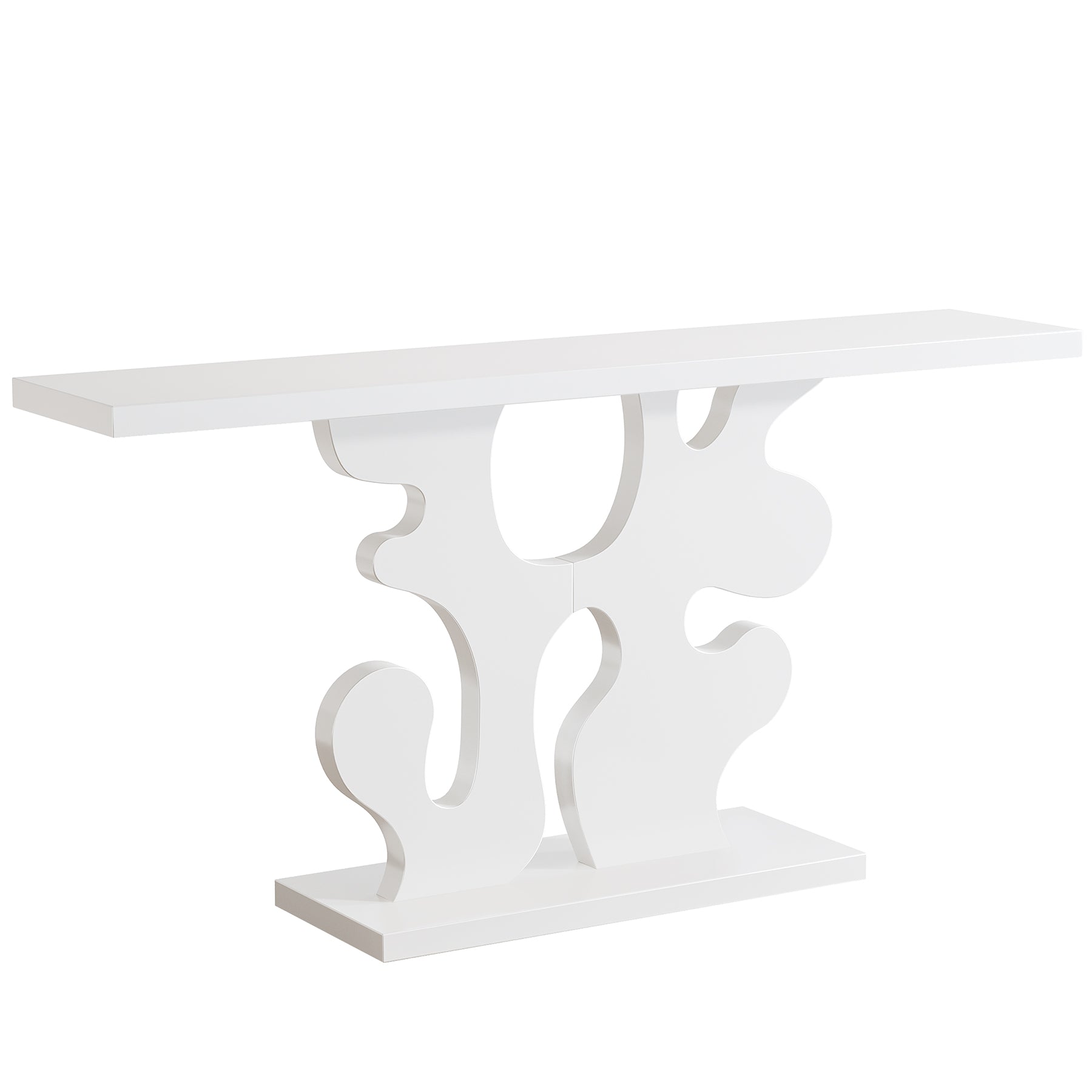 Tribesigns Console moderne pour entrée, Table basse étroite en bois pour salon, couloir, foyer