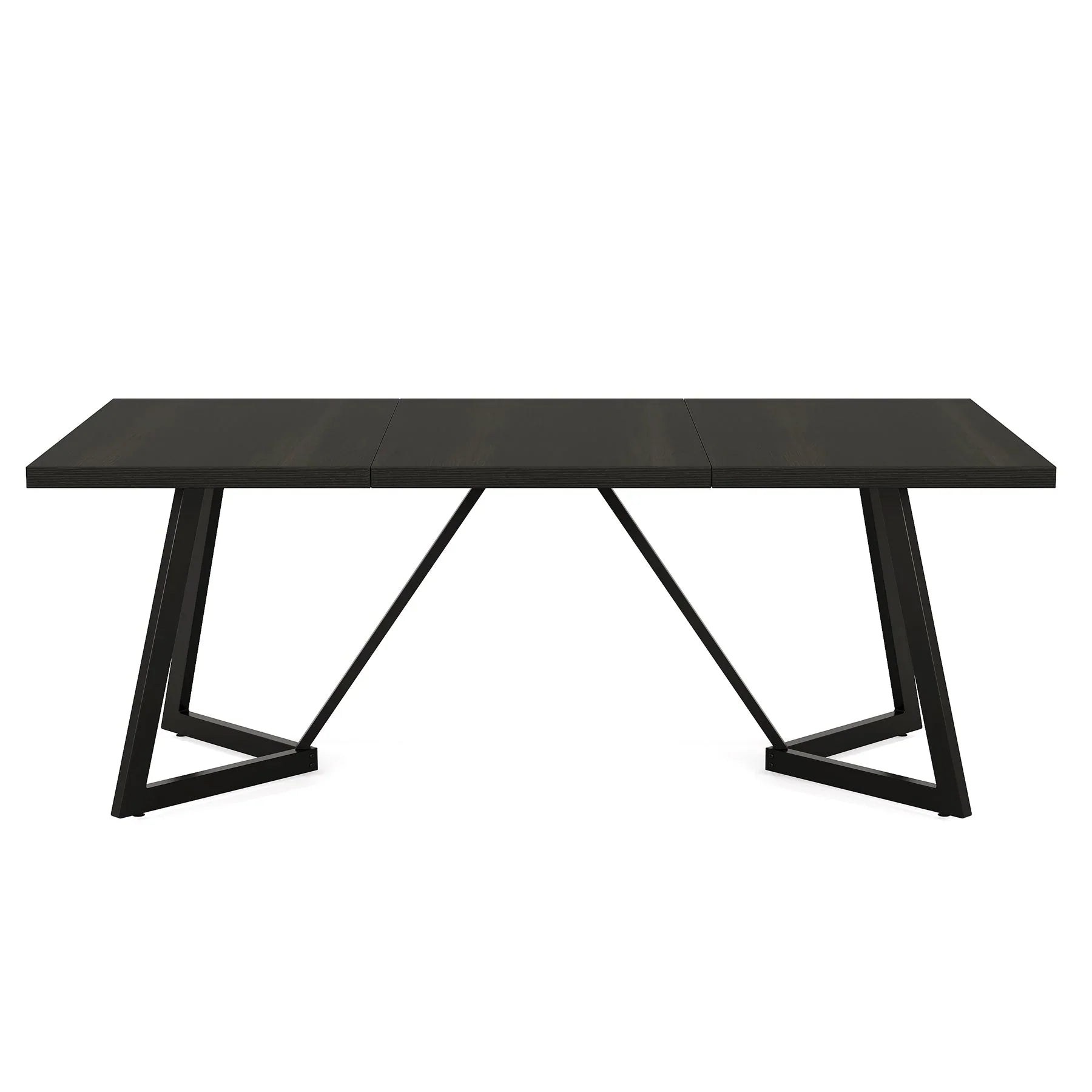 Tribesigns Table à manger de 180 cm, Table de cuisine rectangulaire moderne pour 6 à 8 personnes