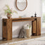 Tribesigns Console 160 cm, Table de canapé de style ferme Table d'appoint d'entrée