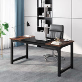 Tribesigns Bureau pour ordinateur, Bureau télétravail Mobilier de bureau design 3