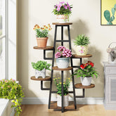 Tribesigns Support à 7 niveaux pour plantes d'intérieur, Grande étagère pour plantes multiples 3