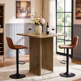 Table de bar carrée de 80 cm hauteur de bar d'angle idéale pour pub et bistro 3