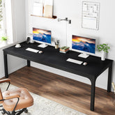 Tribesigns Bureau d'ordinateur, Bureau informatique Table longue pour deux 3