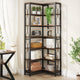 Marron rustique/Noir