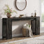 Tribesigns Console 160 cm, Table de canapé de style ferme Table d'appoint d'entrée
