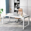 Tribesigns Bureau pour ordinateur, Bureau télétravail Mobilier de bureau design