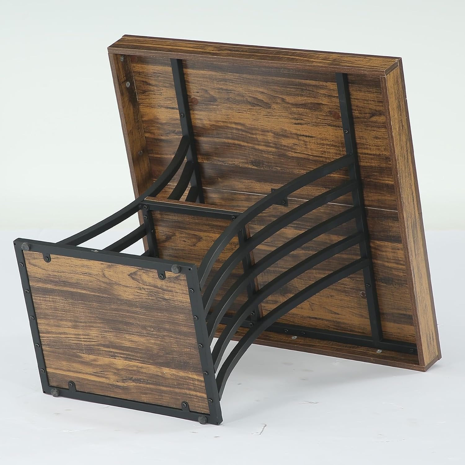 Tribesigns Table de salle à manger 80 cm, Table de cuisine pour petits espaces