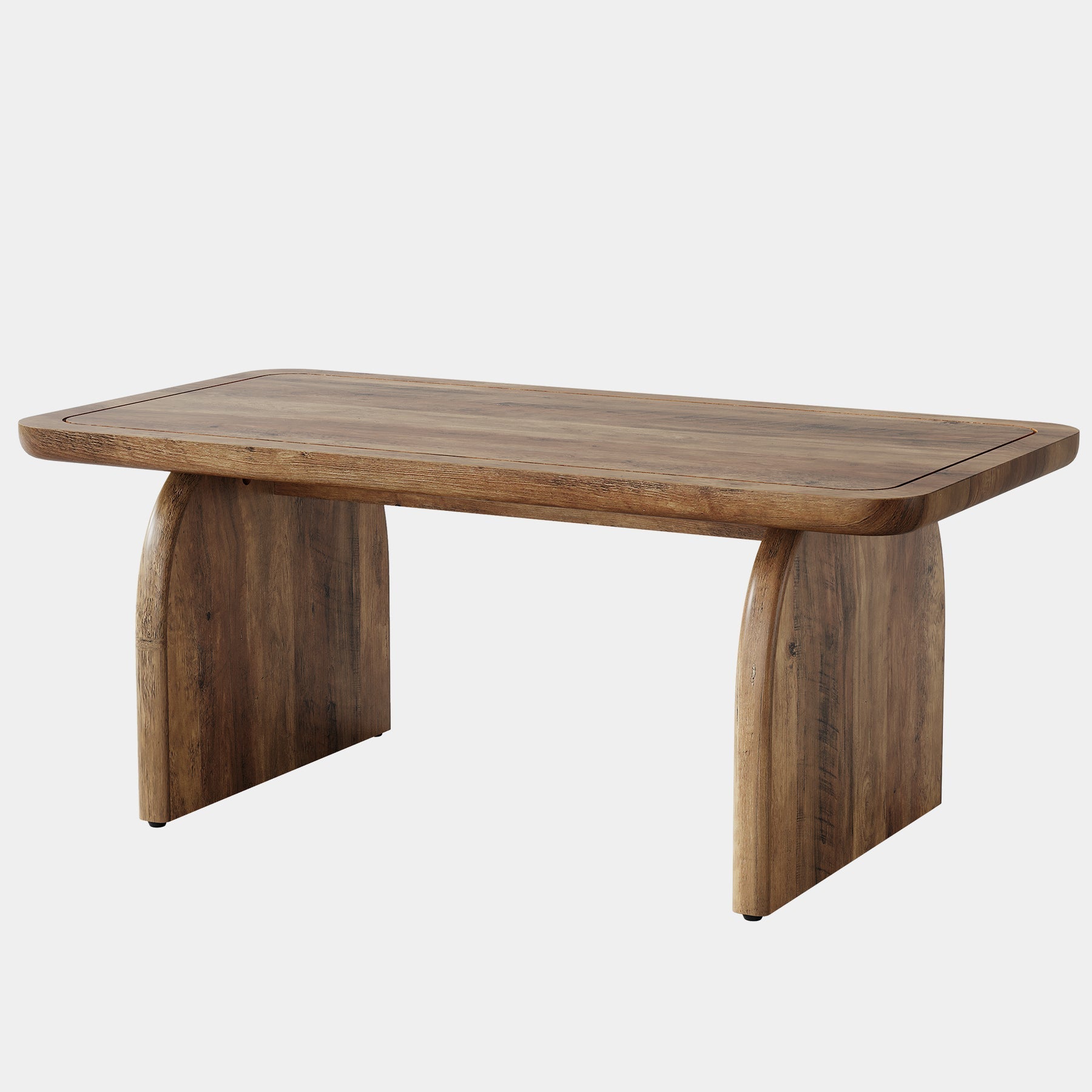 Tribesigns Table basse 120 cm, Table centrale de ferme Table basse à thé cocktail