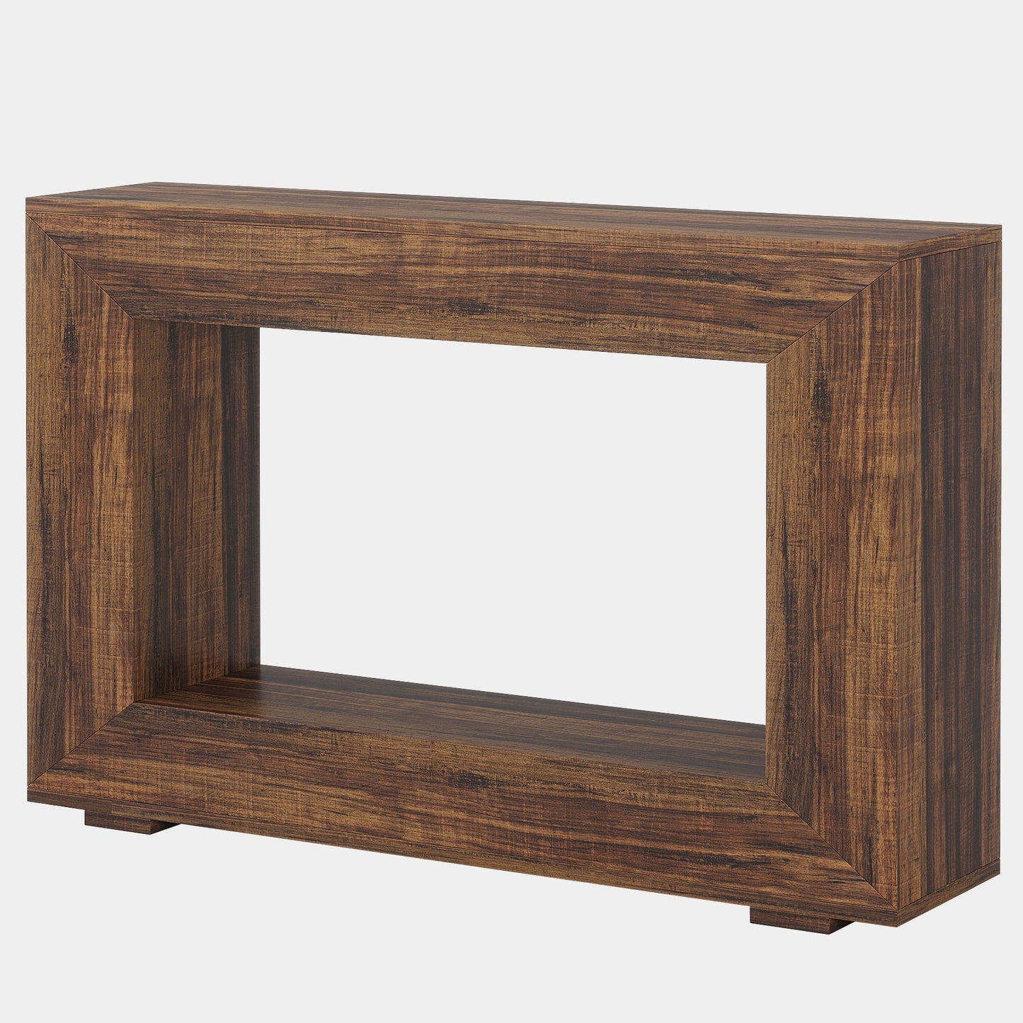 Tribesigns Table console, Table console d'entrée industrielle de 120 cm pour couloir